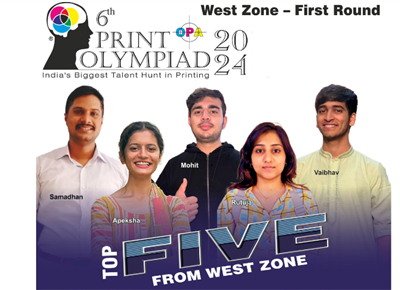 West Zone Print Olympiad kickstarts